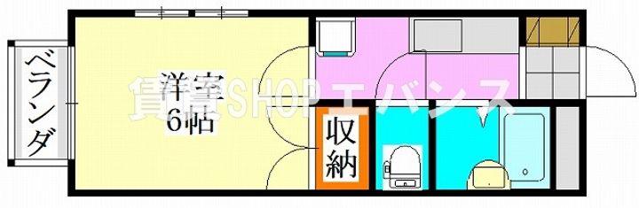 パストラルハウスDの間取り