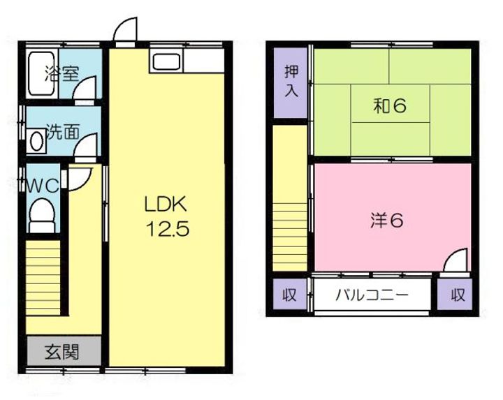 広島県尾道市美ノ郷町三成(一戸建)の賃貸物件の間取り