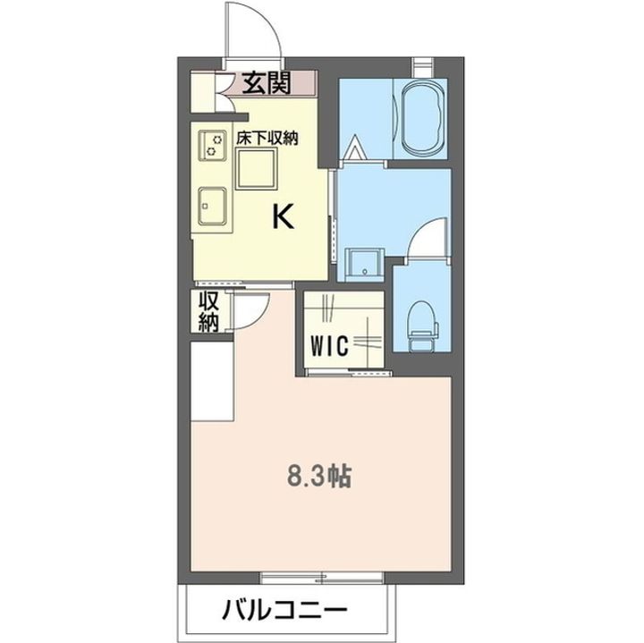 JOY・CITY三ツ沢Iの間取り