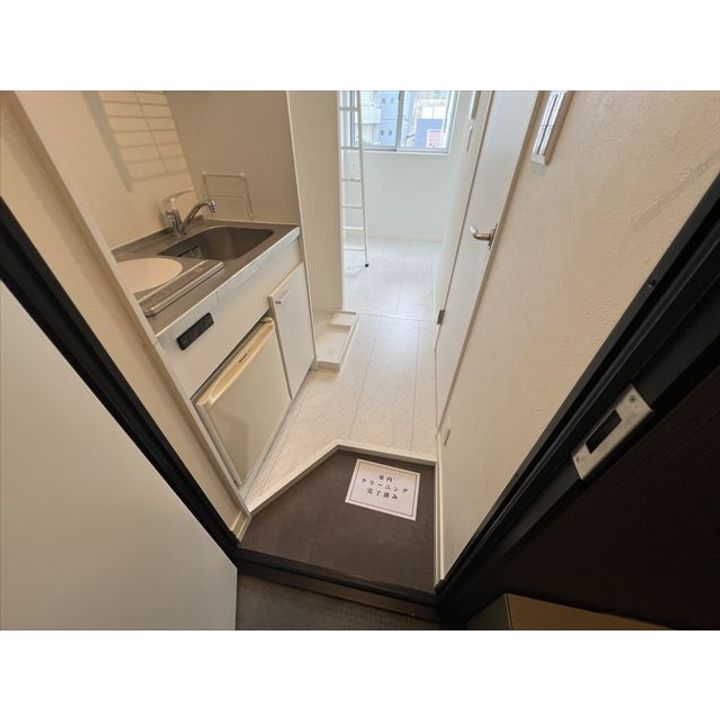 フレシール大久保の玄関