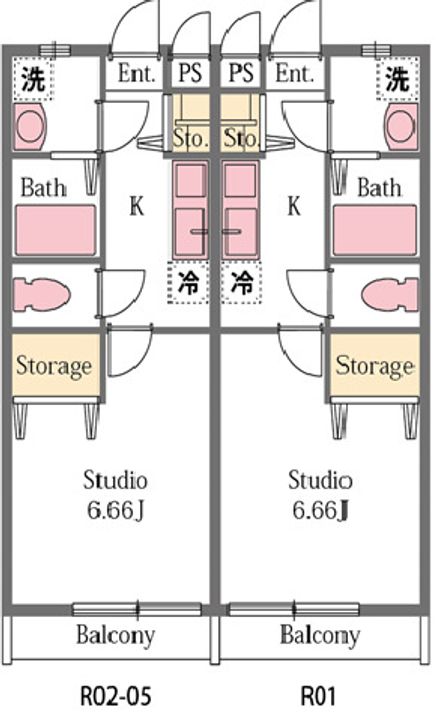 ローズガーデンの間取り