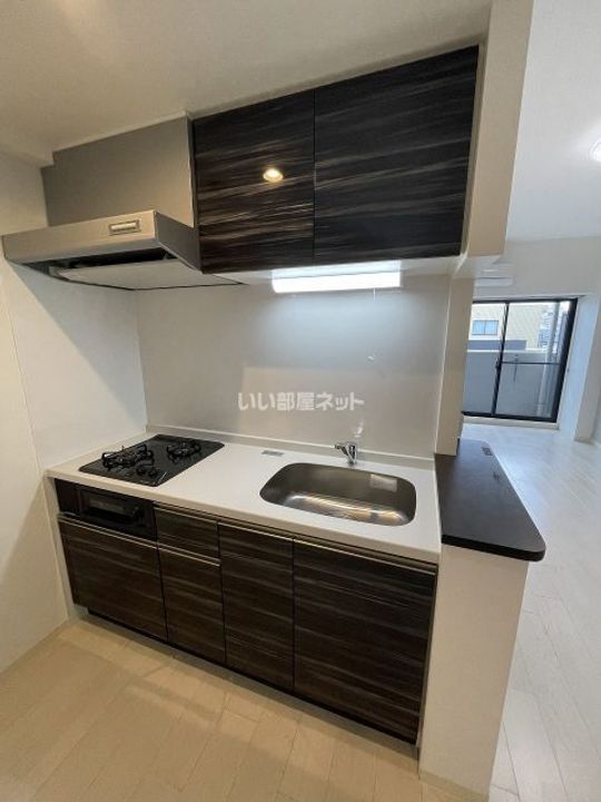 愛知県名古屋市千種区北千種1(マンション)の賃貸物件のキッチン