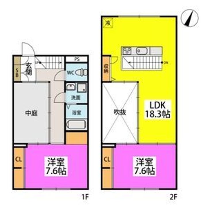 Patio Parkの間取り