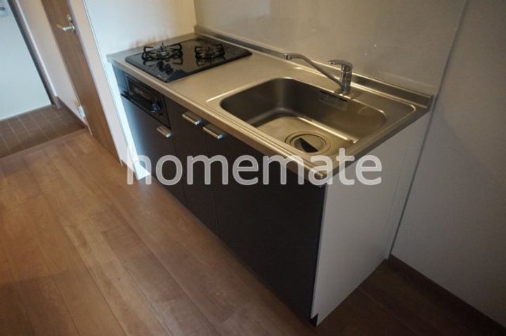 熊本県熊本市南区近見8(マンション)の賃貸物件のキッチン