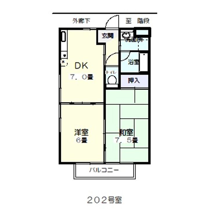 LINO折立 Bの間取り