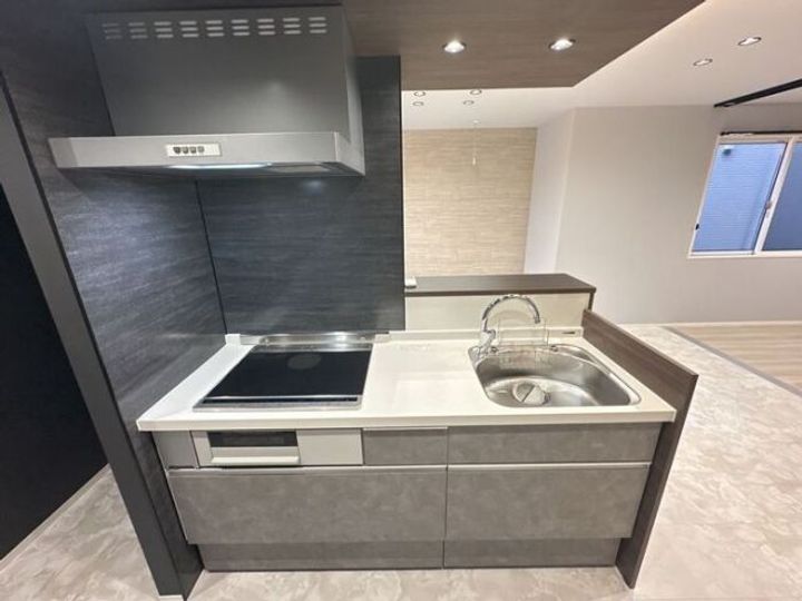 栃木県宇都宮市中今泉3(アパート)の賃貸物件のキッチン