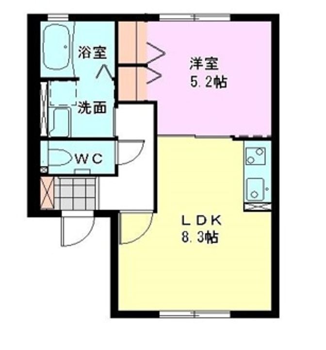 ハイム錦町の間取り