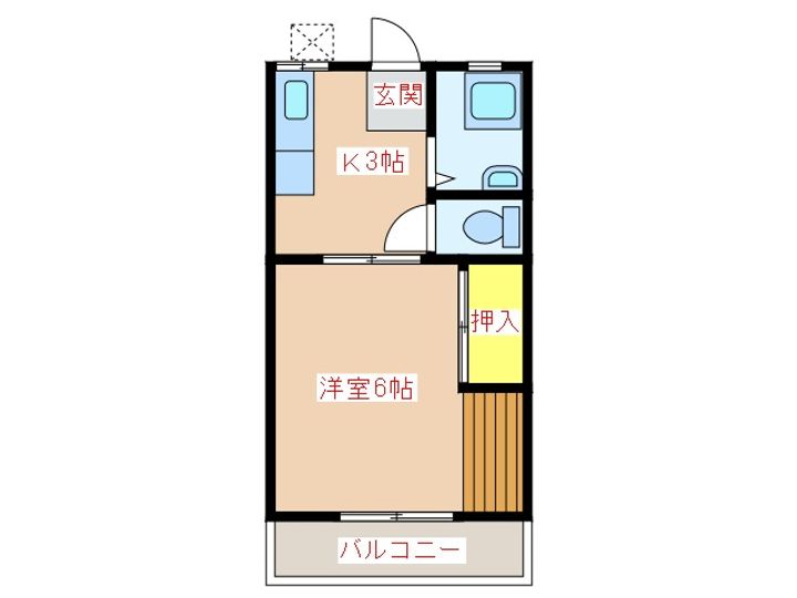 泉ハイツの間取り