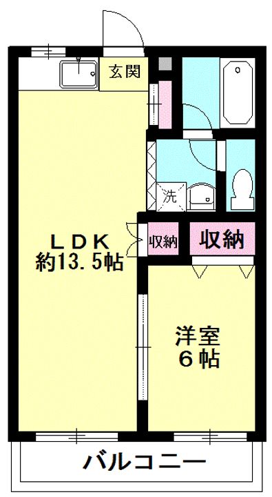 メゾンS・Tの間取り