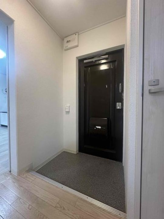澤田マンションの玄関