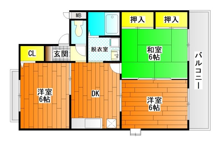 メゾン・ラベールの間取り