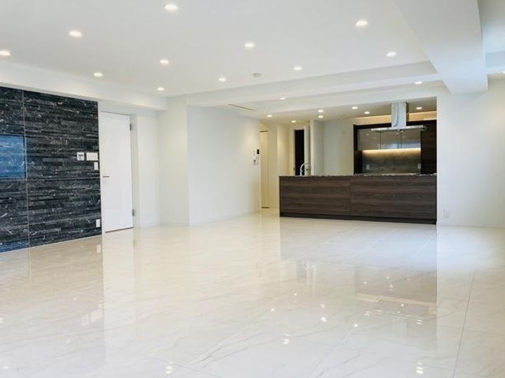 東京都港区元麻布3(マンション)の賃貸物件の居間