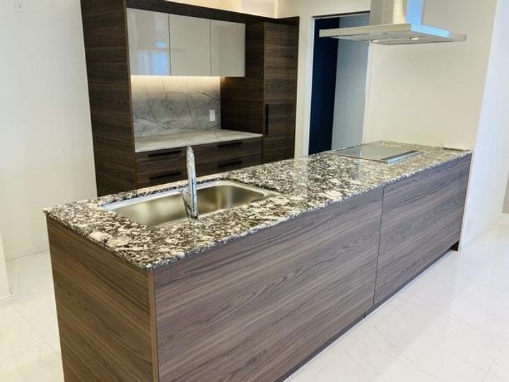 東京都港区元麻布3(マンション)の賃貸物件のキッチン