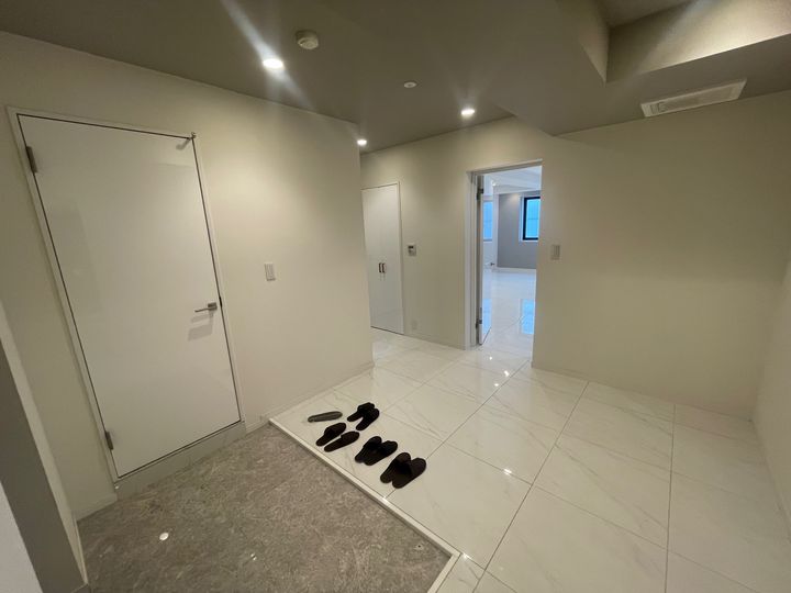 東京都港区元麻布3(マンション)の賃貸物件の玄関