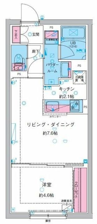 東京都豊島区西池袋3(マンション)の賃貸物件の間取り