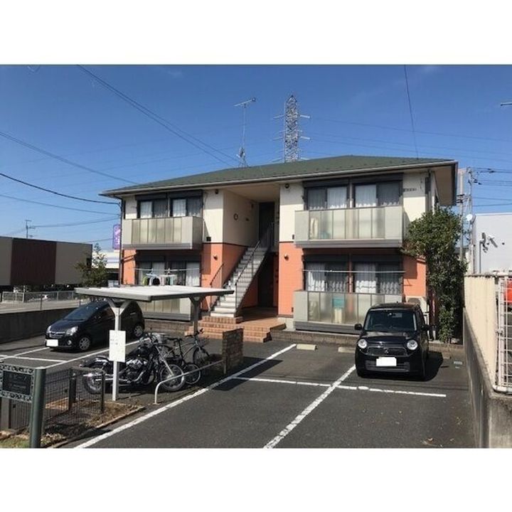 栃木県塩谷郡高根沢町宝石台5(アパート)の賃貸物件の外観