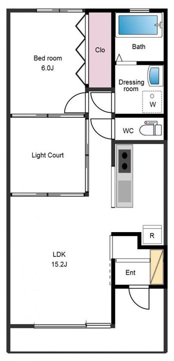 cedre ABの間取り
