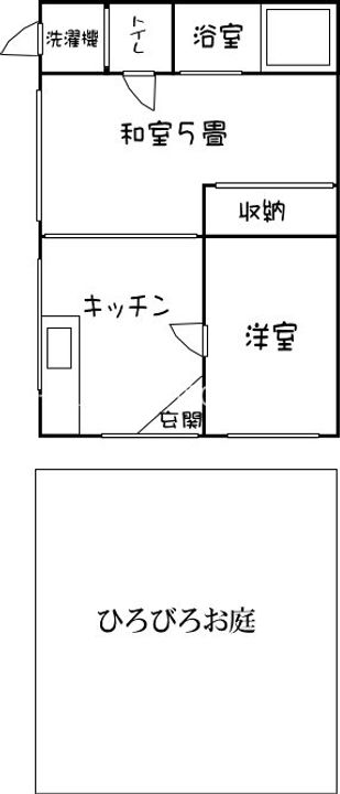 和歌山県和歌山市和歌浦中2(一戸建)の賃貸物件の間取り