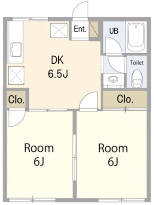 東京都練馬区高松3(アパート)の賃貸物件の間取り
