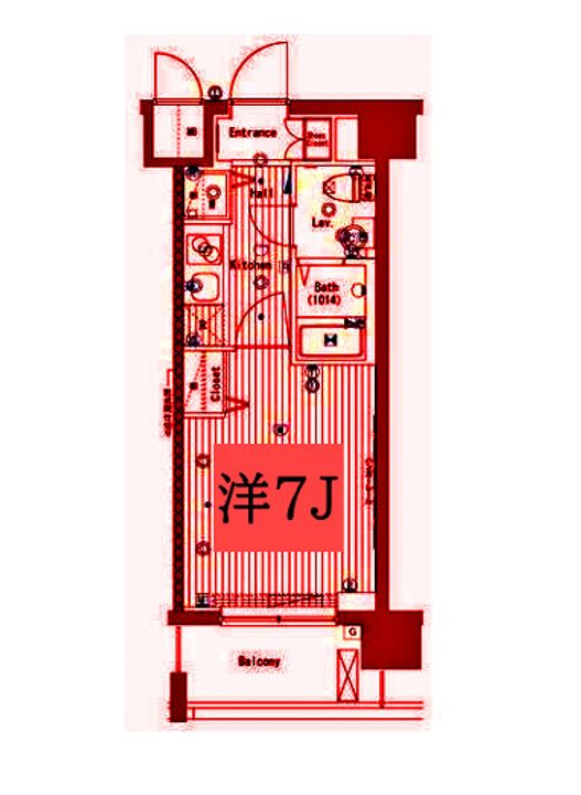 グランド・ガーラ横濱桜木町の間取り