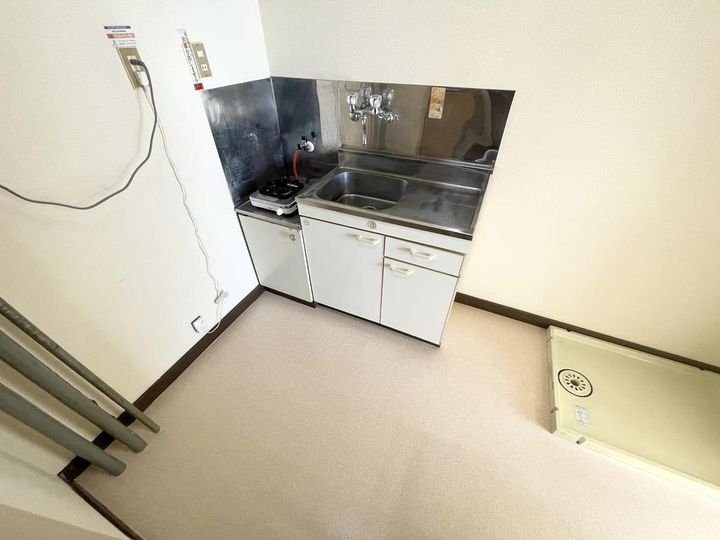 福島県郡山市安積町日出山字一本松(アパート)の賃貸物件のキッチン