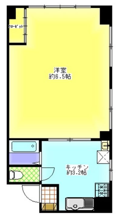 国際コーポの間取り