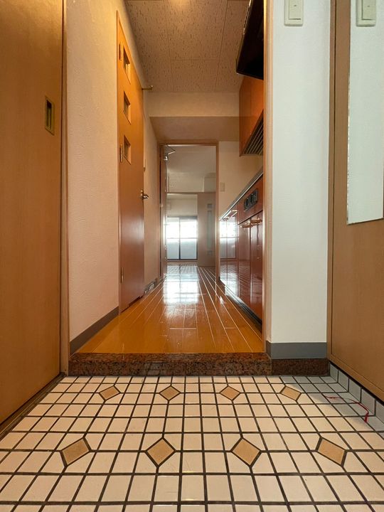 福岡県福岡市博多区住吉4(マンション)の賃貸物件の玄関