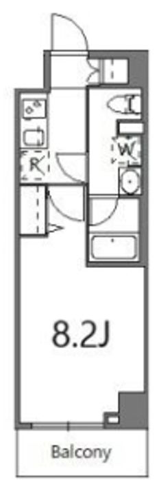 神奈川県川崎市川崎区鋼管通2(マンション)の賃貸物件の間取り