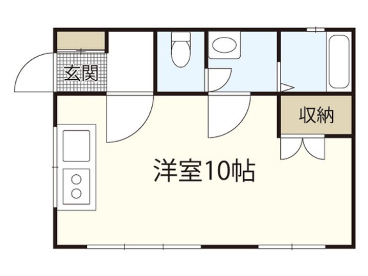 スナコダコーポB棟の間取り