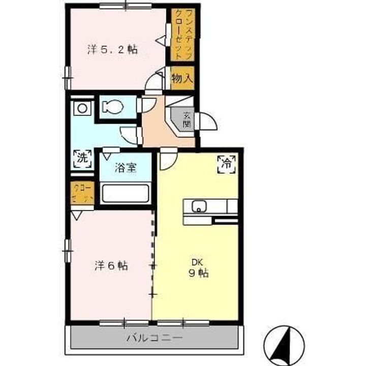ルラーシュの間取り
