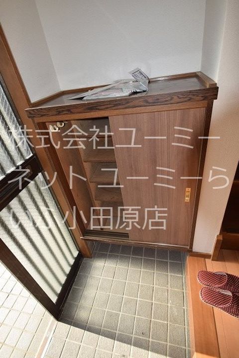 神奈川県小田原市酒匂1(一戸建)の賃貸物件の玄関