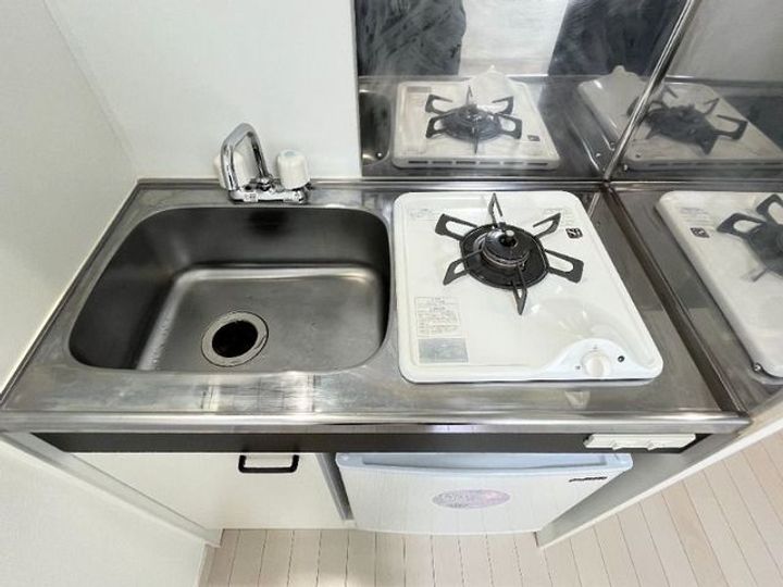 リブ亀有のキッチン