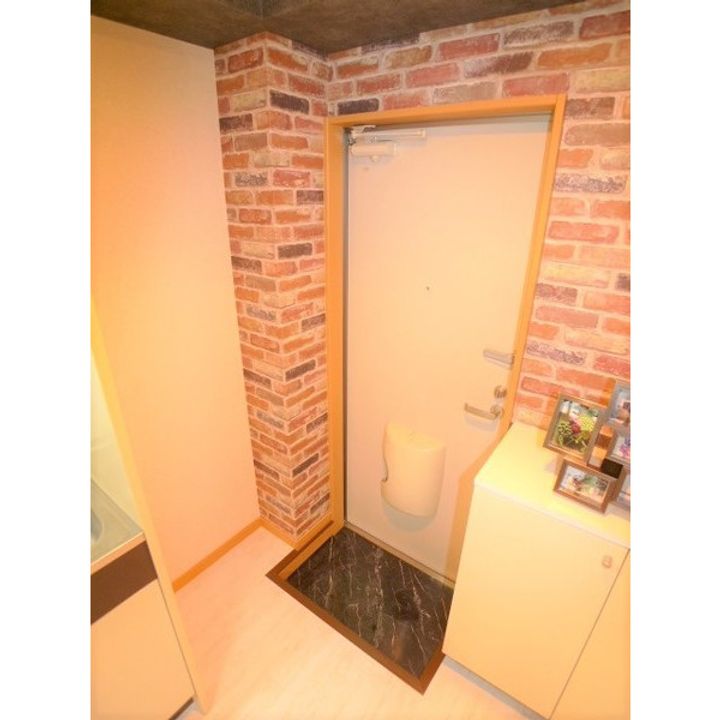 ファインビレッジの玄関