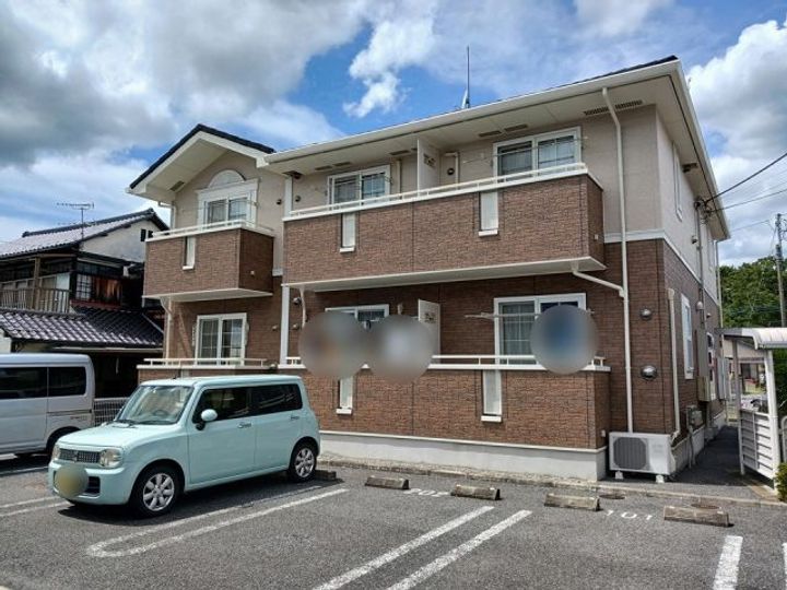 栃木県佐野市赤坂町(アパート)の賃貸物件の外観