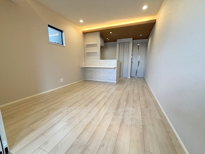 アルバーノ吹田の居間