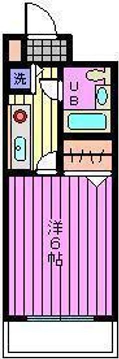 埼玉県さいたま市浦和区領家2(マンション)の賃貸物件の間取り