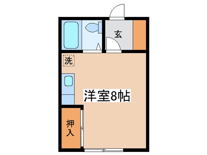 コーポIKEDAの間取り