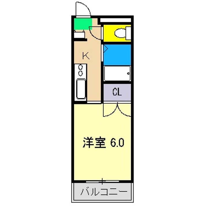 クレメント南宝永の間取り