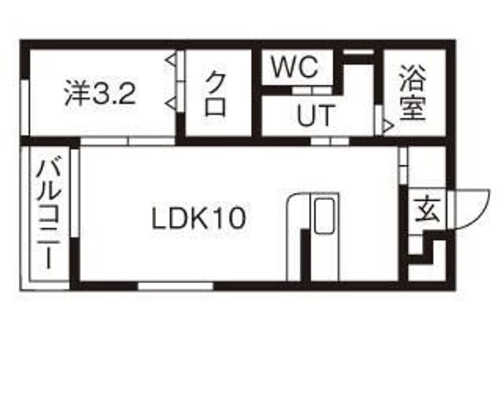 福島県郡山市小原田5(アパート)の賃貸物件の間取り