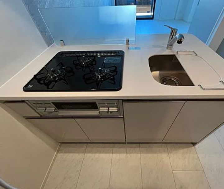 東京都台東区竜泉1(マンション)の賃貸物件のキッチン