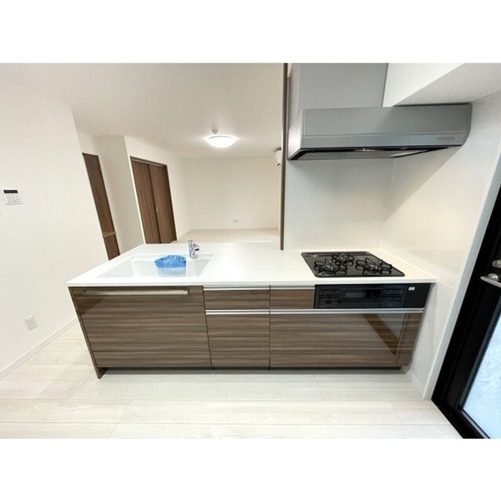 熊本県菊池郡菊陽町大字津久礼(マンション)の賃貸物件のキッチン