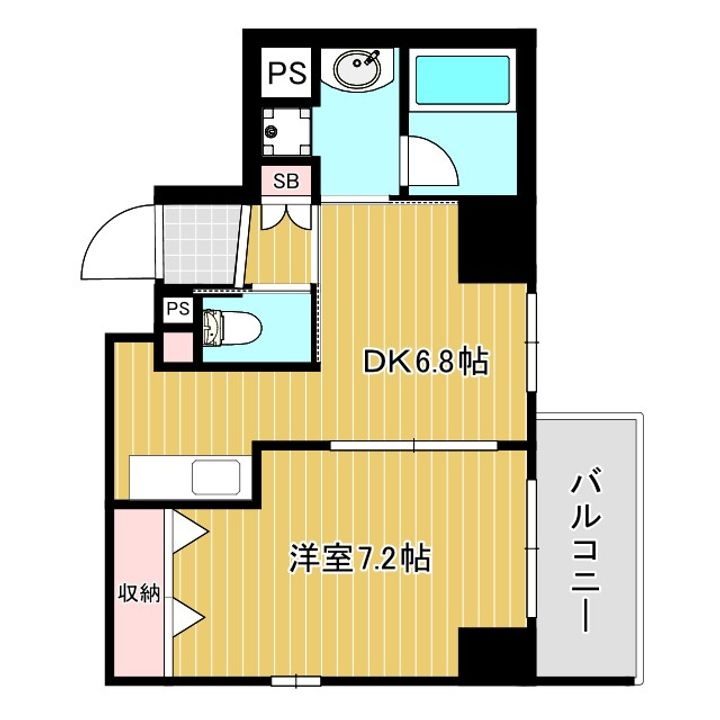 カーサセレーネの間取り