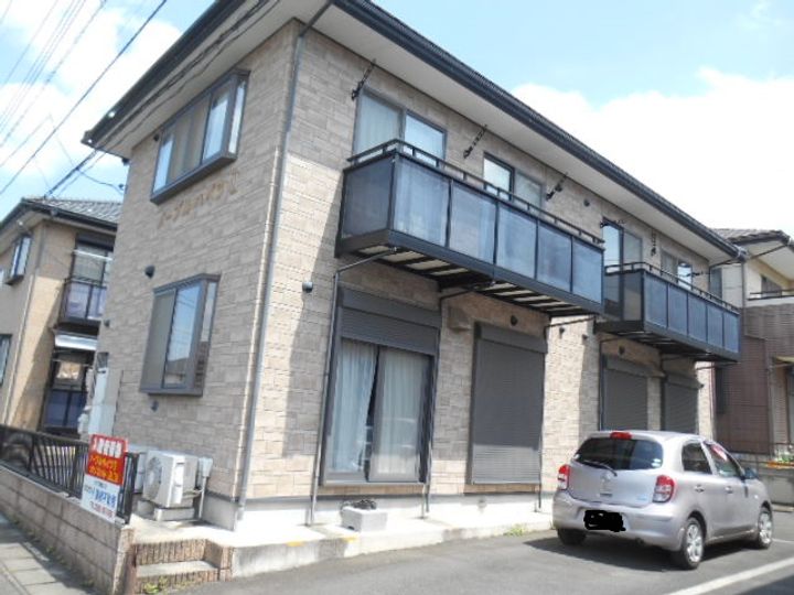 栃木県小山市美しが丘2(アパート)の賃貸物件の外観