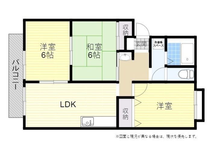 セジュール川上の間取り