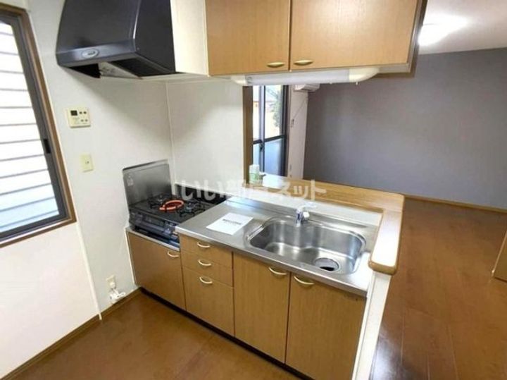 栃木県宇都宮市御幸ケ原町(アパート)の賃貸物件のキッチン