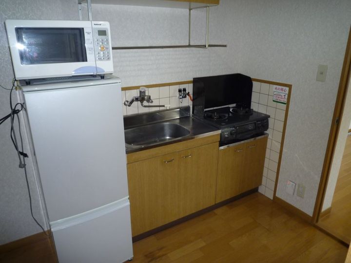 ルーミナスE棟のキッチン