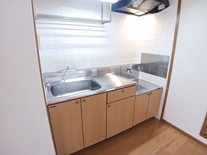 パークサイドAのキッチン