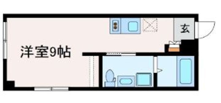 東京都文京区本駒込5(マンション)の賃貸物件の間取り