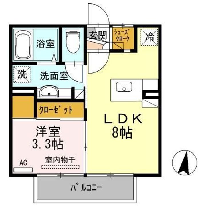 エクセル宮前の間取り