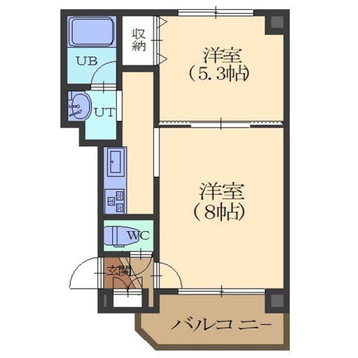 AVANT GARDEIIの間取り